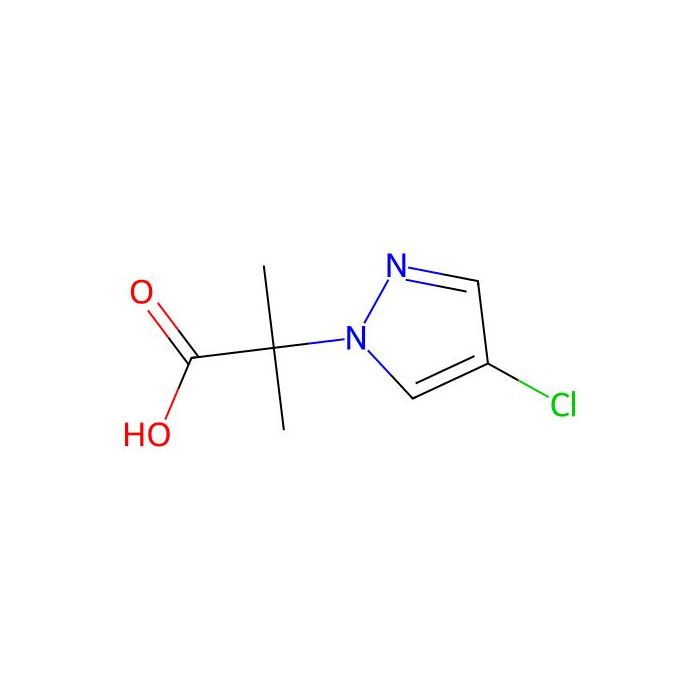2-(4-chloro-1H-pyrazol-1-yl)-2-methylpropanoic acid - ≥98% CAS No(1004192-94-2) by Aladdin Scientific