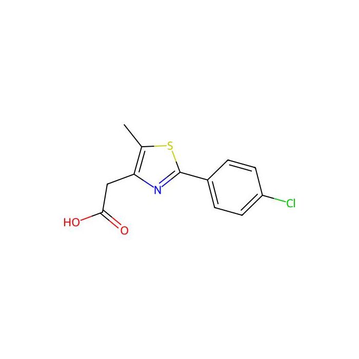 2-[2-(4-Chlorophenyl)-5-methyl-1,3-thiazol-4-yl]acetic acid - ≥95% CAS No(259655-35-1) by Aladdin Scientific
