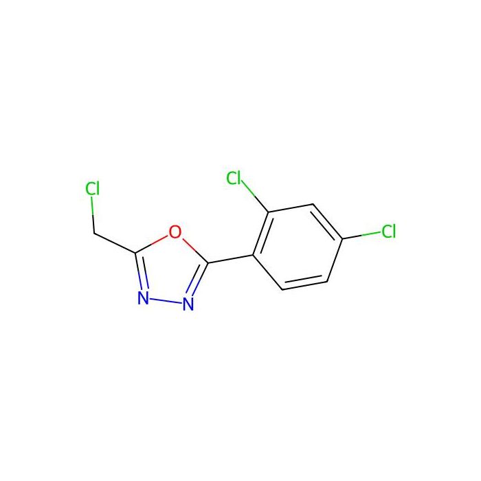 2-(Chloromethyl)-5-(2,4-dichlorophenyl)-1,3,4-oxadiazole - ≥98% CAS No(183368-35-6) by Aladdin Scientific