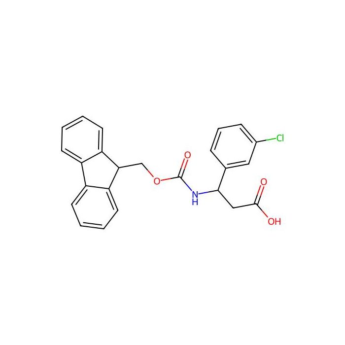 3-(3-Chloro-phenyl)-3-(9H-fluoren-9-ylmethoxycarbonylamino)-propionic acid - ≥95% CAS No(284492-15-5) by Aladdin Scientific