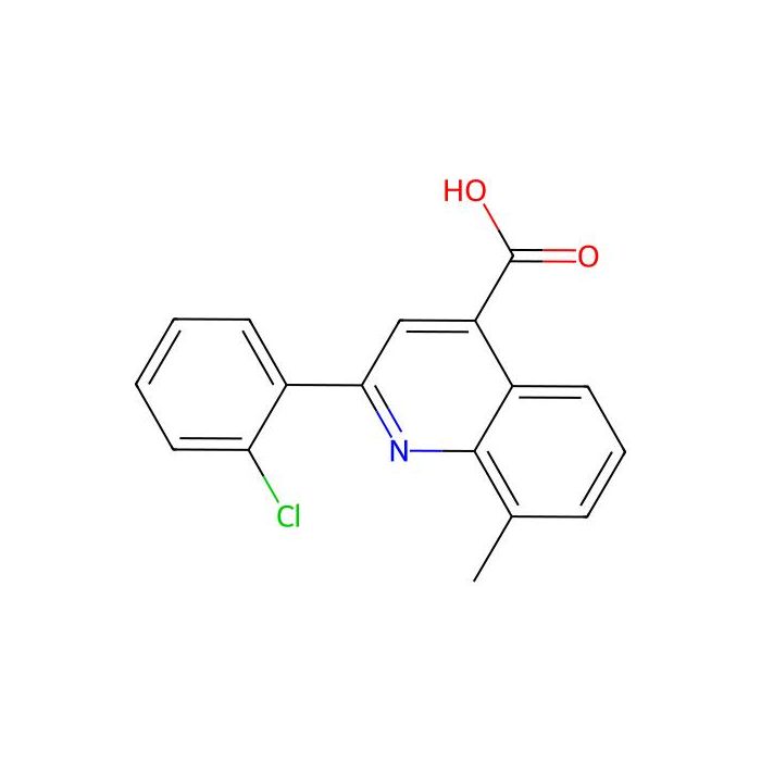 2-(2-Chlorophenyl)-8-methylquinoline-4-carboxylic acid - ≥95% CAS No(107027-38-3) by Aladdin Scientific