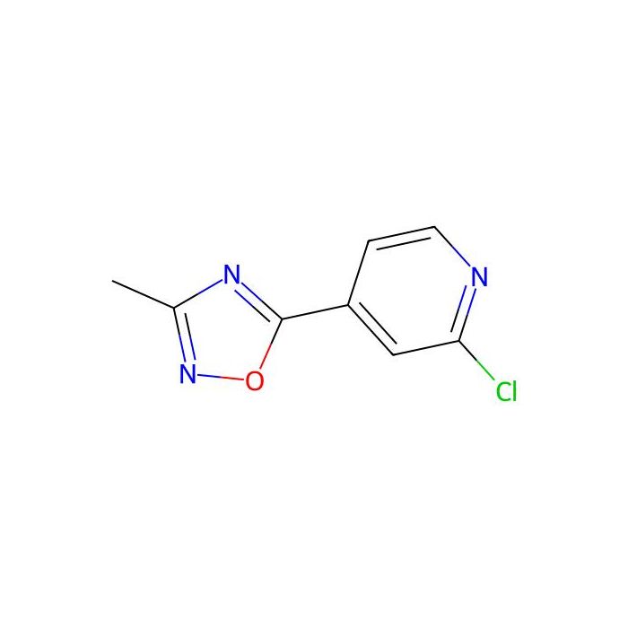 2-Chloro-4-(3-methyl-1,2,4-oxadiazol-5-yl)pyridine - ≥95% CAS No(959240-51-8) by Aladdin Scientific