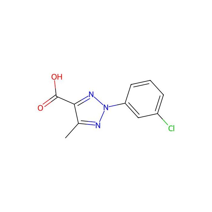 2-(3-chlorophenyl)-5-methyl-2H-1,2,3-triazole-4-carboxylic acid - ≥95% CAS No(1627-90-3) by Aladdin Scientific