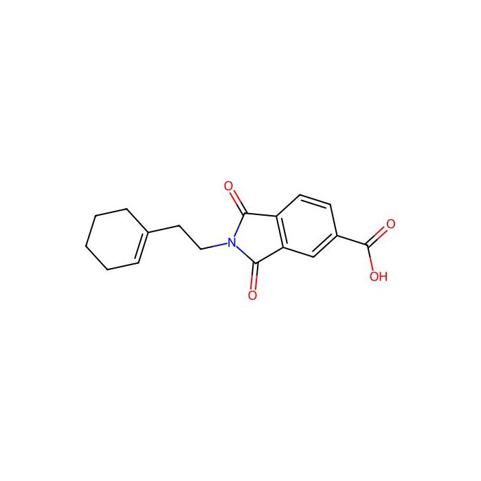 2-(2-Cyclohex-1-en-1-ylethyl)-1,3-dioxoisoindoline-5-carboxylic acid - ≥97% CAS No(356573-34-7) by Aladdin Scientific