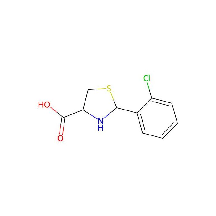 2-(2-Chlorophenyl)-1,3-thiazolidine-4-carboxylic acid - ≥97% CAS No(72678-81-0) by Aladdin Scientific