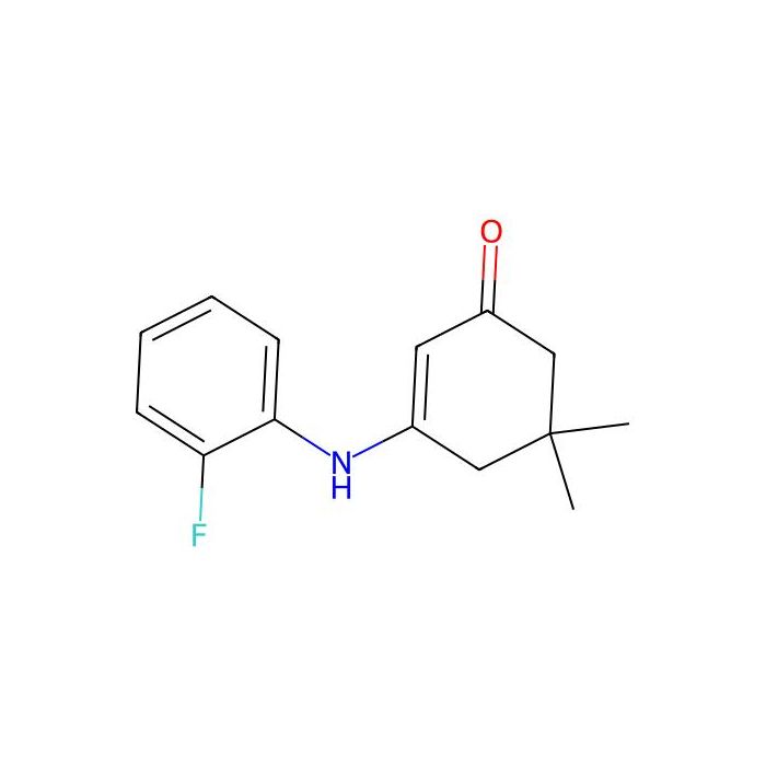 2-Cyclohexen-1-one, 3-((2-fluorophenyl)amino)-5,5-dimethyl- - ≥97% CAS No(145657-36-9) by Aladdin Scientific