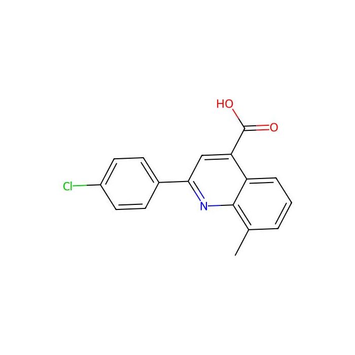 2-(4-Chlorophenyl)-8-methylquinoline-4-carboxylic acid - ≥95% CAS No(107027-43-0) by Aladdin Scientific