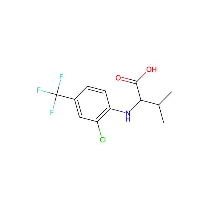 2-{[2-Chloro-4-(trifluoromethyl)phenyl]amino}-3-methylbutanoic acid - ≥95% CAS No(76338-73-3) by Aladdin Scientific