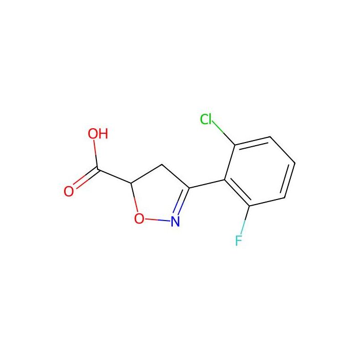 3-(2-Chloro-6-fluorophenyl)-4,5-dihydro-1,2-oxazole-5-carboxylic acid - ≥97% CAS No(712347-12-1) by Aladdin Scientific