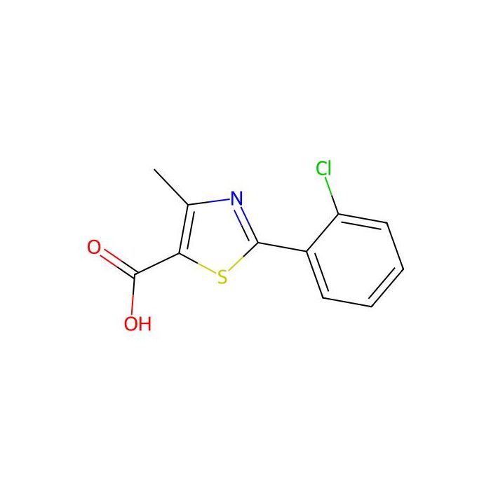 2-(2-Chlorophenyl)-4-methyl-1,3-thiazole-5-carboxylic acid - ≥95% CAS No(253315-24-1) by Aladdin Scientific