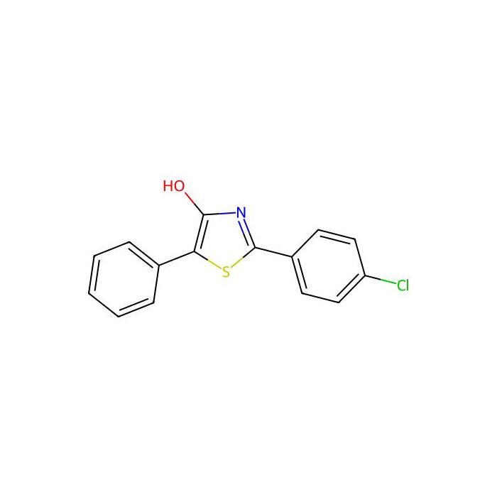 2-(4-Chlorophenyl)-5-phenyl-1,3-thiazol-4-ol - ≥95% CAS No(65752-50-3) by Aladdin Scientific