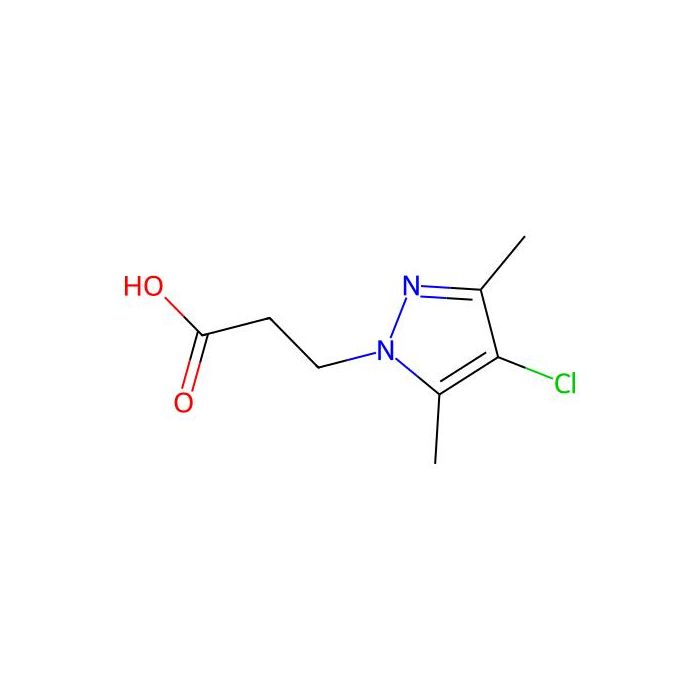 3-(4-Chloro-3,5-dimethyl-pyrazol-1-yl)-propionic acid - ≥97% CAS No(890597-34-9) by Aladdin Scientific