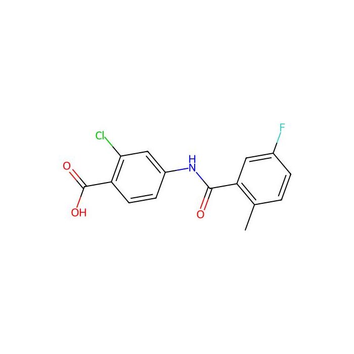 2-Chloro-4-(5-fluoro-2-methylbenzamido)benzoic acid - ≥95% CAS No(168080-49-7) by Aladdin Scientific