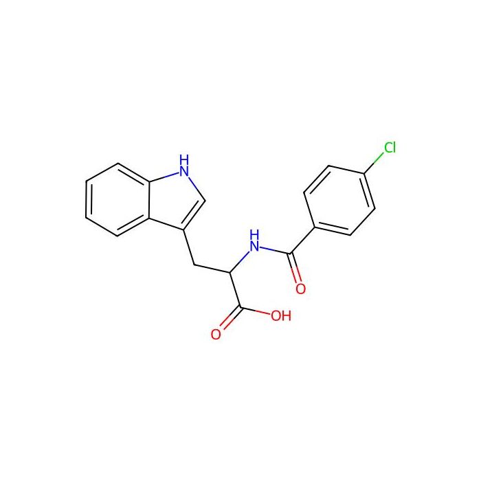 2-[(4-chlorophenyl)formamido]-3-(1H-indol-3-yl)propanoic acid - ≥95% CAS No(56116-67-7) by Aladdin Scientific