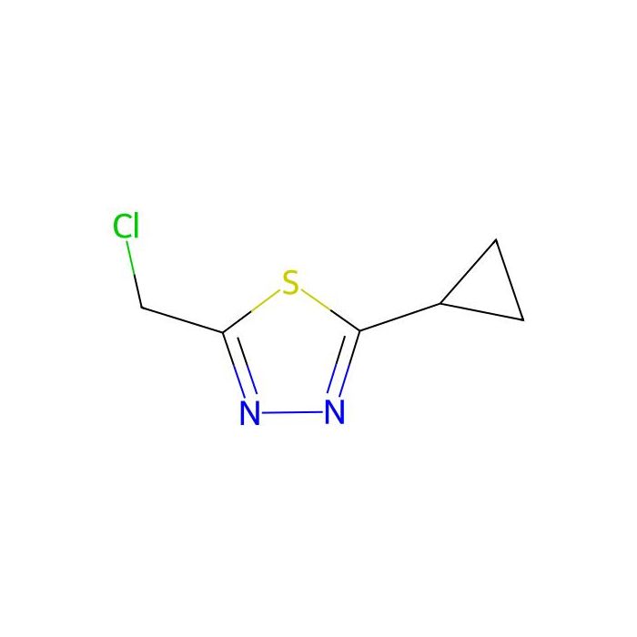 2-(Chloromethyl)-5-cyclopropyl-1,3,4-thiadiazole - ≥95% CAS No(138300-59-1) by Aladdin Scientific