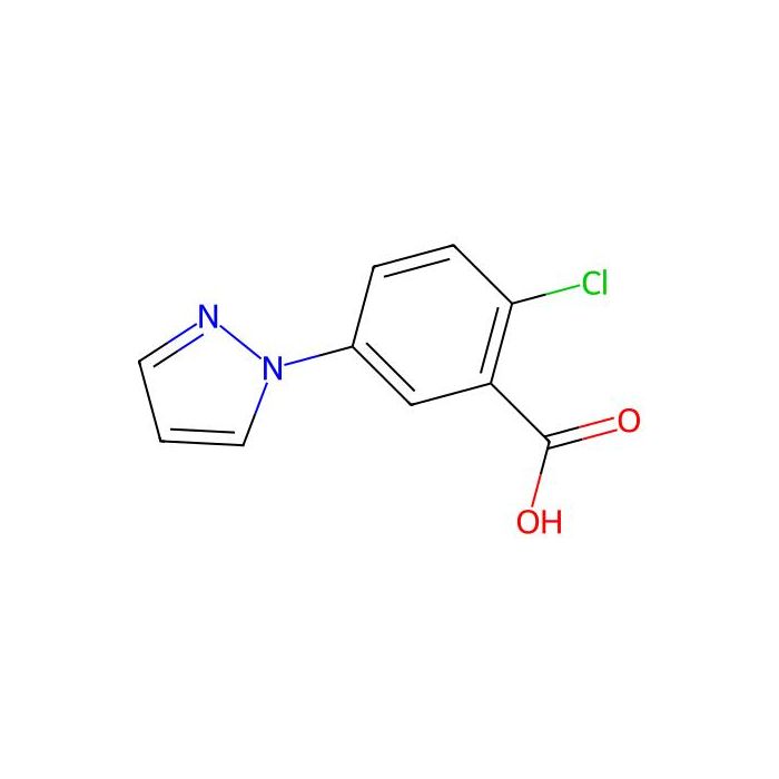 2-Chloro-5-(1H-pyrazol-1-yl)benzoic acid - ≥95% CAS No(957509-90-9) by Aladdin Scientific