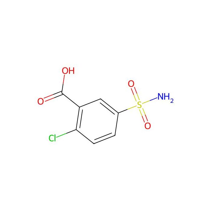2-Chloro-5-aminosulfonylbenzoic acid - ≥97% CAS No(97-04-1) by Aladdin Scientific