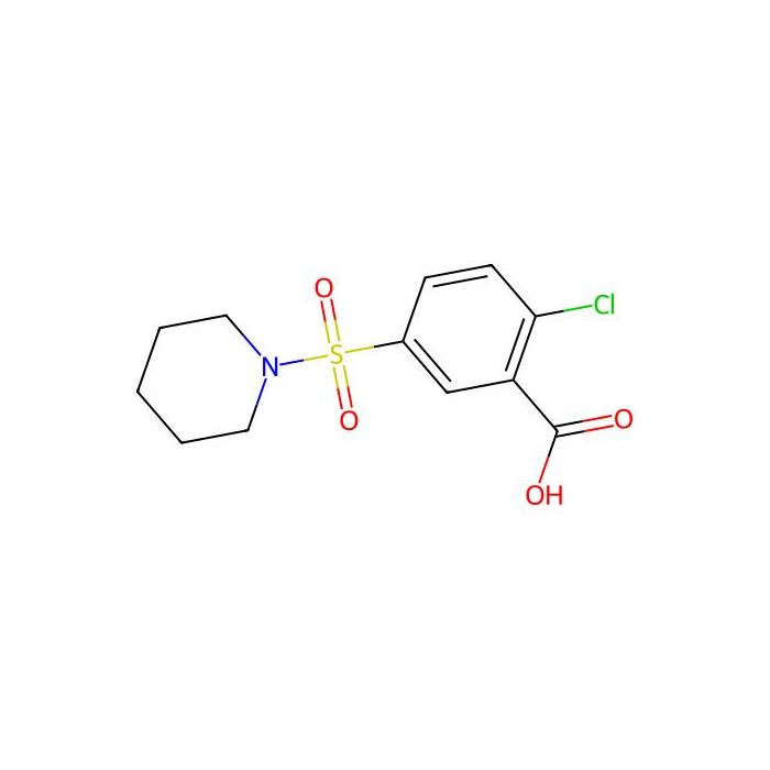 2-Chloro-5-(piperidine-1-sulfonyl)benzoic acid - ≥95% CAS No(109029-95-0) by Aladdin Scientific