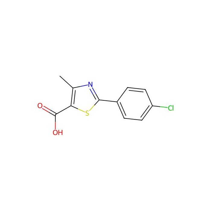 2-(4-Chlorophenyl)-4-methyl-1,3-thiazole-5-carboxylic acid - ≥95% CAS No(54001-17-1) by Aladdin Scientific