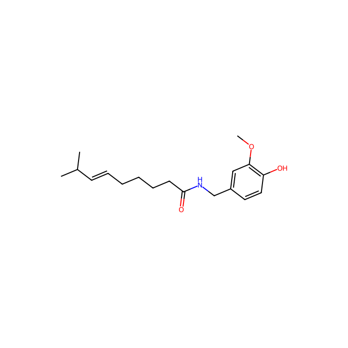 Capsaicin - Moligand™, Nature, ≥60%(HPLC) CAS No(404-86-4) by Aladdin Scientific
