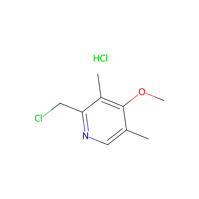 2-(Chloromethyl)-4-methoxy-3,5-dimethylpyridine Hydrochloride - ≥98% CAS No(86604-75-3) by Aladdin Scientific