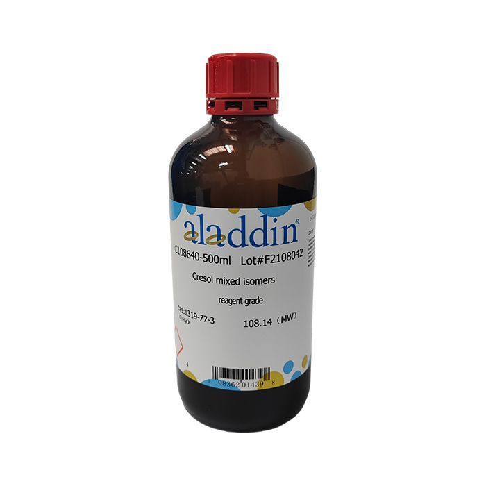 Cresol mixed isomers - CP CAS No(1319-77-3) by Aladdin Scientific
