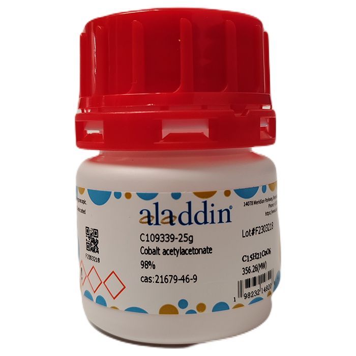 Cobalt acetylacetonate - ≥98% CAS No(21679-46-9) by Aladdin Scientific