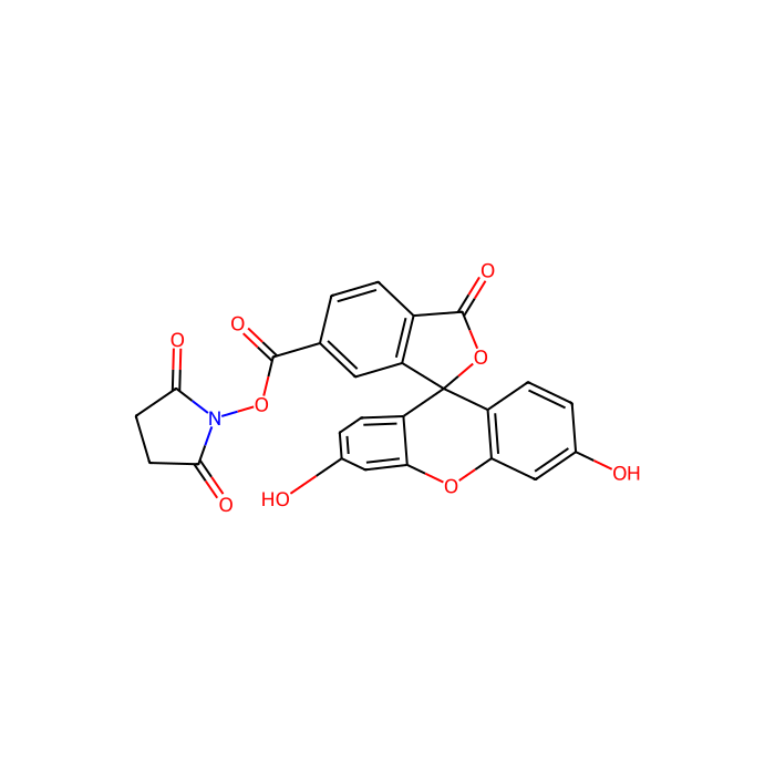 6-Carboxyfluorescein N-hydroxysuccinimide ester - for fluorescence analysis CAS No(92557-81-8) by Aladdin Scientific