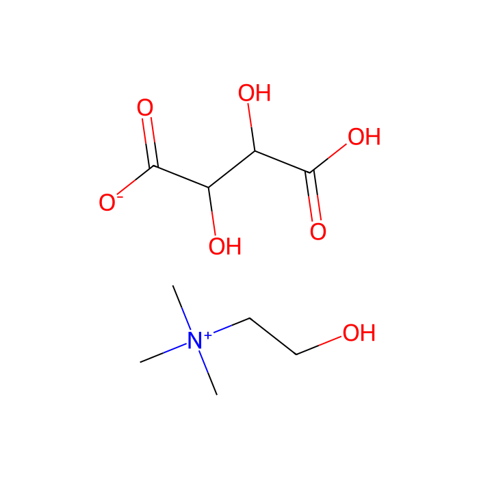 Choline bitartrate - ≥98%, contains silicon dioxide as stabilizer CAS No(87-67-2) by Aladdin Scientific