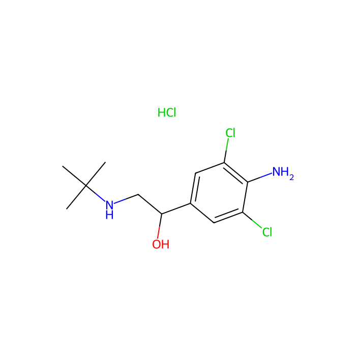 Clenbuterol hydrochloride - analytical standard, ≥98% CAS No(21898-19-1) by Aladdin Scientific