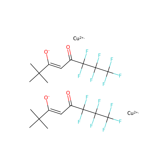 Copper bis(6,6,7,7,8,8,8-heptafluoro-2,2-dimethyl-3,5-octanedionate) - PrimorTrace™, ≥99.99% metals basis CAS No(80289-21-0) by Aladdin Scientific