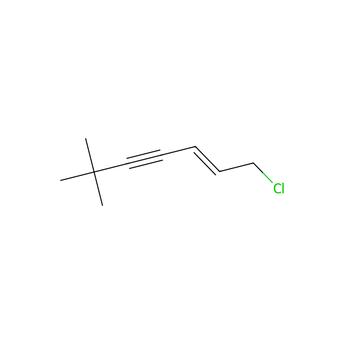 1-Chloro-6,6-dimethyl-2-hepten-4-yne, cis + trans - ≥90% CAS No(126764-17-8) by Aladdin Scientific