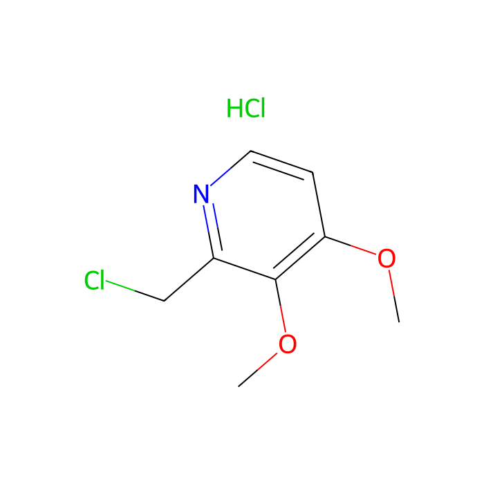2-(Chloromethyl)-3,4-dimethoxypyridine hydrochloride - ≥98% CAS No(72830-09-2) by Aladdin Scientific
