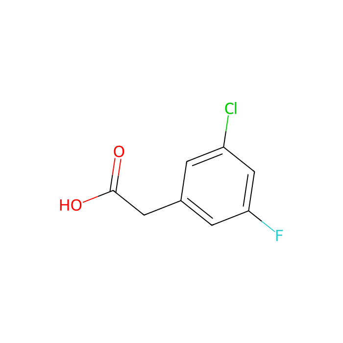 3-Chloro-5-fluorophenylacetic acid - ≥97% CAS No(202001-00-1) by Aladdin Scientific