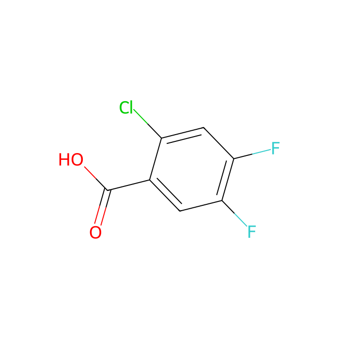 2-Chloro-4,5-difluorobenzoic Acid - ≥99% CAS No(110877-64-0) by Aladdin Scientific