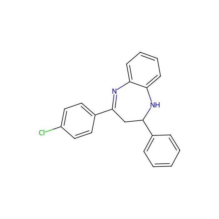 4-(4-chlorophenyl)-2-phenyl-2,3-dihydro-1H-1,5-benzodiazepine -  CAS No(75220-84-7) by Aladdin Scientific
