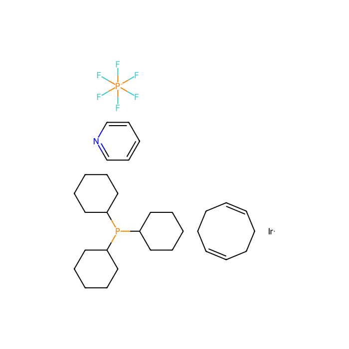 1,5-Cyclooctadiene(pyridine)(tricyclohexylphosphine)iridium(I) - ≥98% CAS No(64536-78-3) by Aladdin Scientific