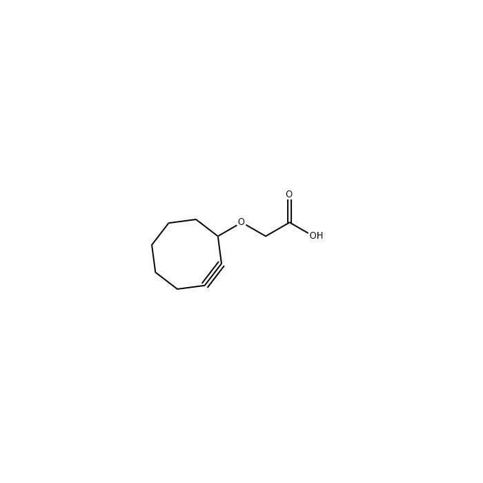 2-(Cyclooct-2-yn-1-yloxy)acetic acid - ≥95% CAS No(917756-42-4) by Aladdin Scientific