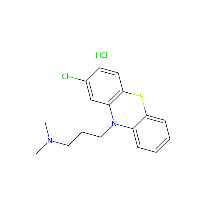Chlorpromazine hydrochloride（CPZ） - Moligand™, ≥98%(HPLC) CAS No(69-09-0) by Aladdin Scientific