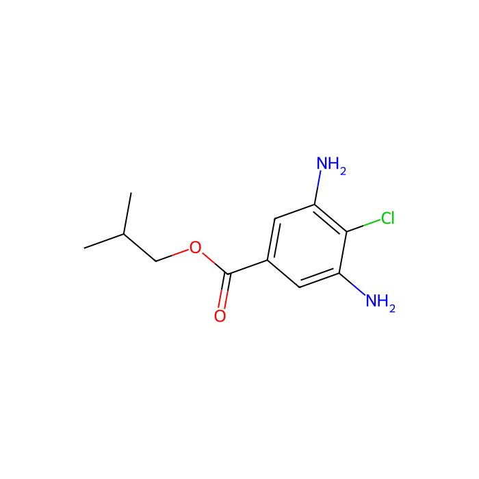 4-Chloro-3，5-DiaminobenzoicAcidIsobutylEster - ≥98% CAS No(32961-44-7) by Aladdin Scientific