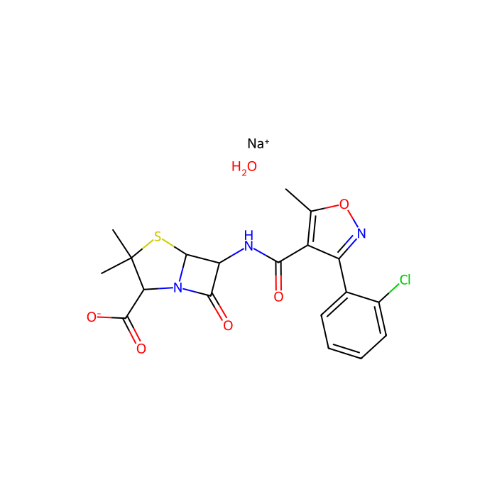 Cloxacillin Sodium Salt Monohydrate - ≥98% CAS No(7081-44-9) by Aladdin Scientific