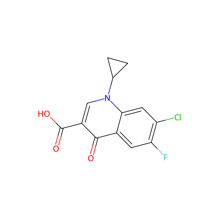 7-Chloro-1-cyclopropyl-6-fluoro-1,4-dihydro-4-oxoquinoline-3-carboxylic Acid - ≥98%(HPLC) CAS No(86393-33-1) by Aladdin Scientific