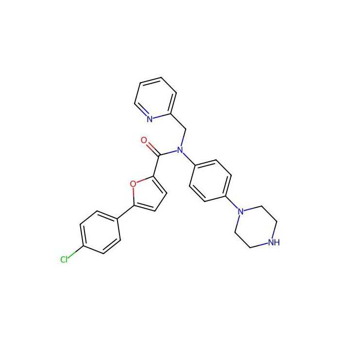 5-(4-chlorophenyl)-N-(4-piperazin-1-ylphenyl)-N-(pyridin-2-ylmethyl)furan-2-carboxamide - ≥99% CAS No(1314118-92-7) by Aladdin Scientific