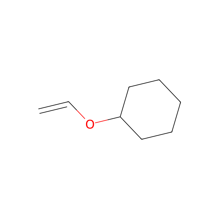 Cyclohexyl Vinyl Ether - ≥95%(GC), stabilized with KOH CAS No(2182-55-0) by Aladdin Scientific
