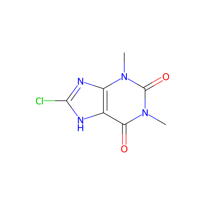 8-Chlorotheophylline - ≥98% CAS No(85-18-7) by Aladdin Scientific