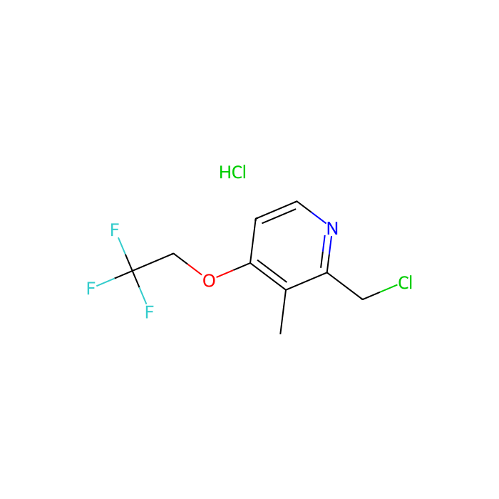 2-(Chloromethyl)-3-methyl-4-(2,2,2-trifluoroethoxy)pyridine hydrochloride - ≥98%(HPLC) CAS No(127337-60-4) by Aladdin Scientific