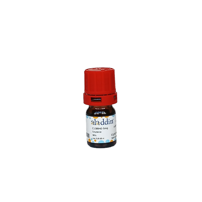 Corydaline - ≥98% CAS No(518-69-4) by Aladdin Scientific