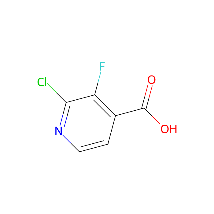2-Chloro-3-fluoropyridine-4-carboxylic acid - ≥97% CAS No(628691-93-0) by Aladdin Scientific