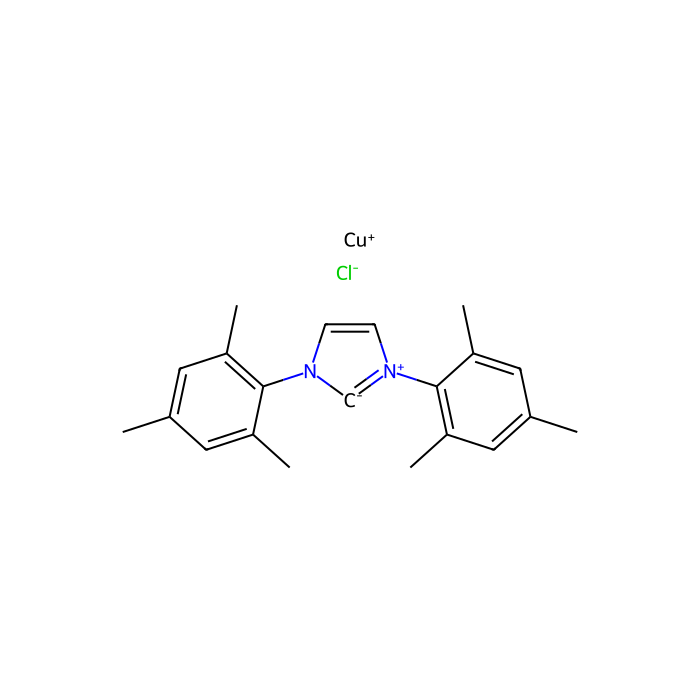 Chloro(1,3-dimesitylimidazol-2-ylidene)copper(I) - ≥95% CAS No(873779-78-3) by Aladdin Scientific