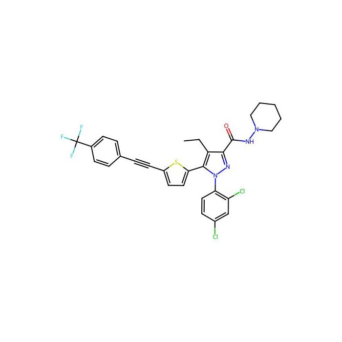 CB1 antagonist 4 - Moligand™, 10 mM in DMSO CAS No(1253641-65-4) by Aladdin Scientific